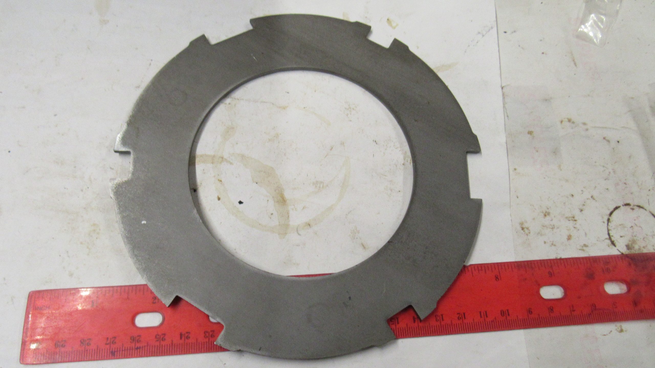 Harley Knucklehead,Panhead,Shovel,Steel Clutch Plate without Buffers 1941-84  P/N 37975-81 - Image 2