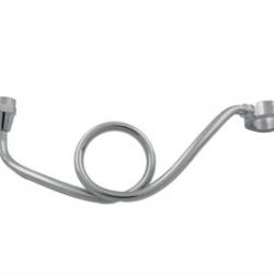 Harley Knucklehead Cross-Over Coil Gas Line. **CHROME** 1940-47, P/N 62355-40