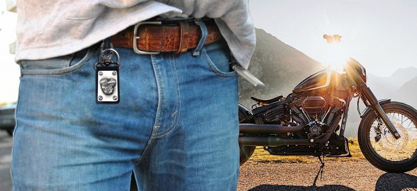 Flathead Motor Keychain