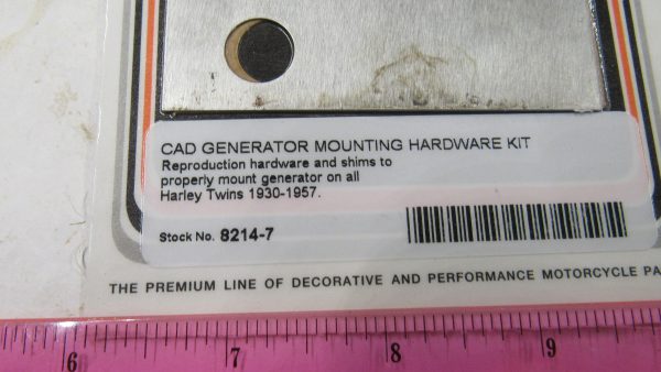 Harley Knuckle, Pan, Flathead Generator Mounting Hardware Kit. 1930-57. - Image 3