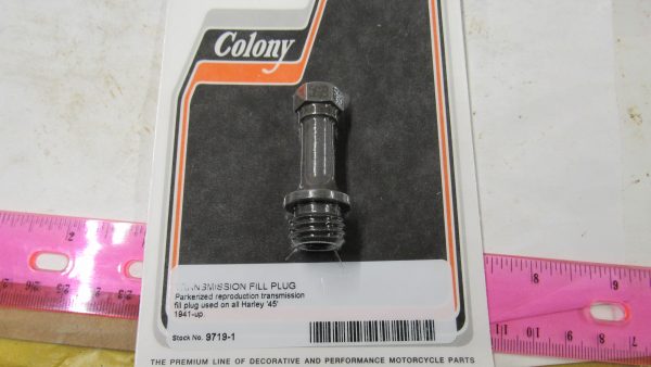 Harley 45 Flathead,Solo,Servi-Car,Tranny Filler Plug..WL,WLA,WLC,G,GE.. 1941-UP? P/N 703