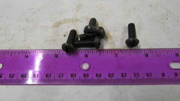 Harley Knuckle,Flathead,Pan, PARKERIZED 1/4-28 N.F. X 3/4" Round Head Screw. Part # 2772 - Image 3
