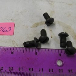 Harley Knuckle,Flathead,Pan, PARKERIZED 1/4-28 N.F. X 1/2" Round Head Screw. Part # 2763