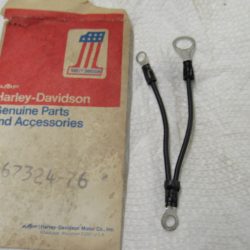 Genuine Harley Davidson Speedo- Tach Ground Wire-**NOS** 1976-82. P/N 67324-76