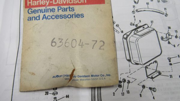 Genuine Harley Davidson Sportster Rear Chain Oiler Pipe Fitting. 1972-UP?  *NOS* P/N 63604-72 - Image 2