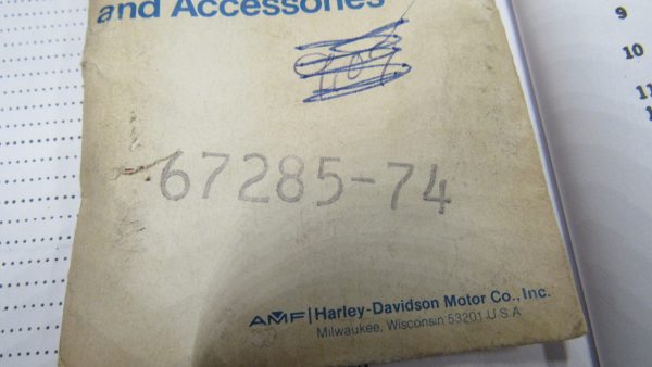 Genuine Harley Davidson Sportster Indicator Lamp, High Beam. 1974-UP?  *NOS* P/N 67285-74 - Image 4