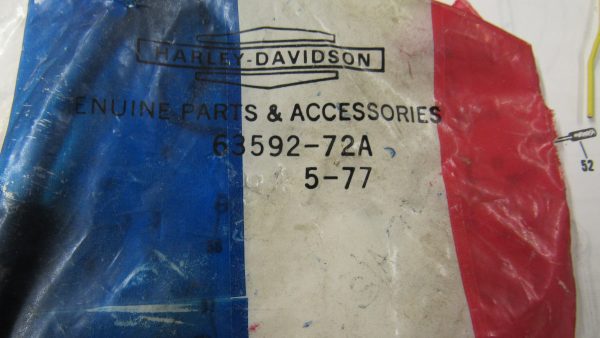 Genuine Harley Sportster Rear Chain Oiler Pipe **NOS** P/N 62612-66 63592-72A - Image 3