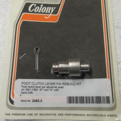 Harley Knucklehead, Panhead Foot Clutch Lever Pin Rebuild Kit. 1941-64. P/N 36886-41