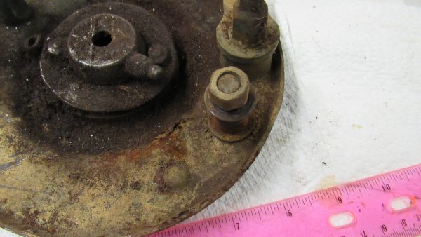 **USED** Harley 45 Flathead WL,WLA Front Backing Plate. 1941-UP?? P/N 44145-41 - Image 11