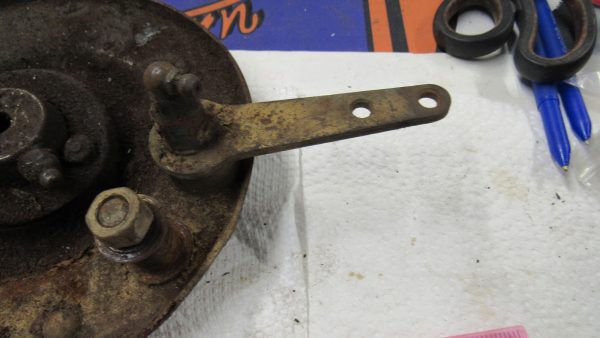 **USED** Harley 45 Flathead WL,WLA Front Backing Plate. 1941-UP?? P/N 44145-41 - Image 10