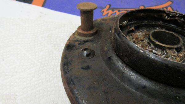 **USED** Harley 45 Flathead WL,WLA Front Backing Plate. 1941-UP?? P/N 44145-41 - Image 9