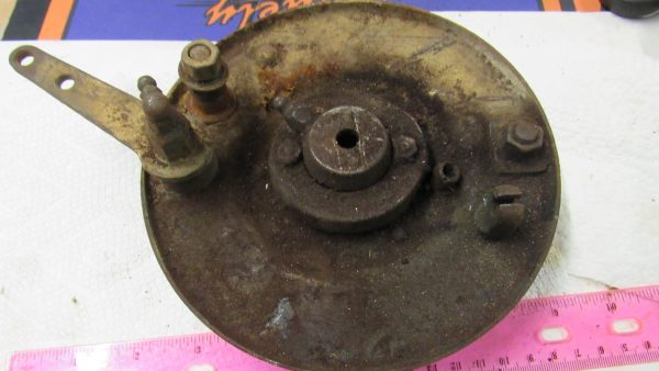 **USED** Harley 45 Flathead WL,WLA Front Backing Plate. 1941-UP?? P/N 44145-41 - Image 3