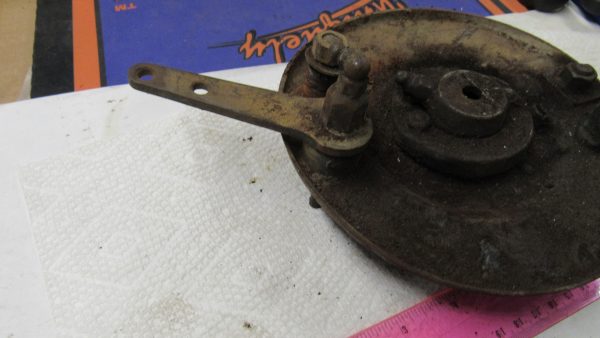 **USED** Harley 45 Flathead WL,WLA Front Backing Plate. 1941-UP?? P/N 44145-41 - Image 2