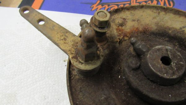 **USED** Harley 45 Flathead WL,WLA Front Backing Plate. 1941-UP?? P/N 44145-41 - Image 14