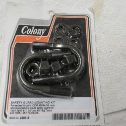 Harley Knucklehead, Panhead Safety (Crash) Guard Mounting Kit. 1937-47. P/N 49064-36