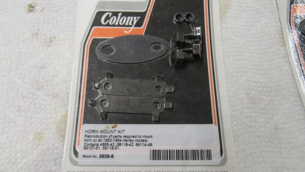 Harley Panheads Horn Mounting Kit. 1952-54