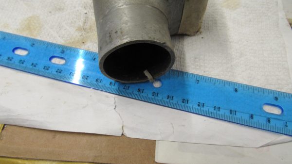 **USED**Harley 45 Flathead Military Linkert Air Filter Nose. 1941-UP. P/N 1406-41M Or 29070-41 - Image 6