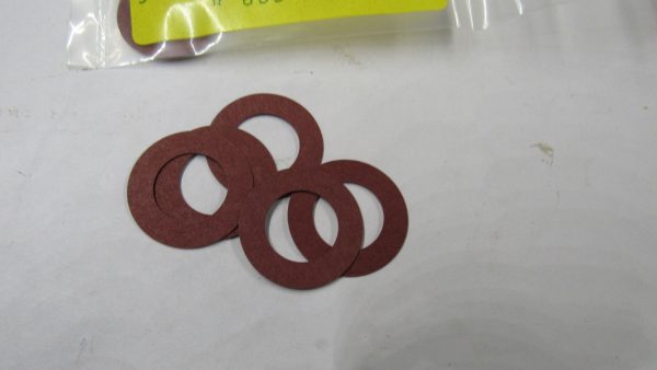 Harley VL Flathead Red Fiber Cam Washers. 1930-36. P/N 663-26  **1/64" Thick**