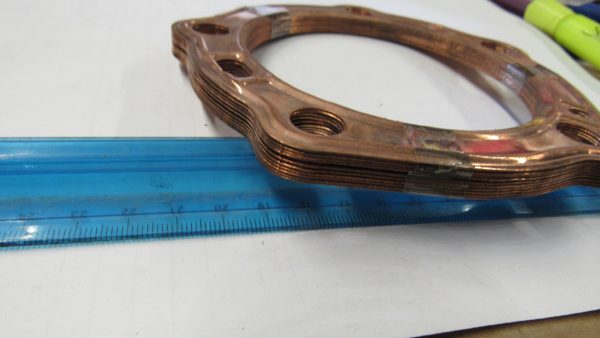 **Deal of the Day!!**Harley Panhead Head Gaskets "Copper" 1948-65 P/N 16770-48 **5 Sets** - Image 5