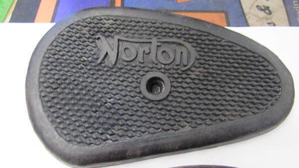 NORTON GAS TANK KNEE PAD RUBBER GRIP SET - Image 6