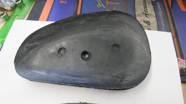 Royal Enfield Tank Rubber Knee Pad Set. - Image 4