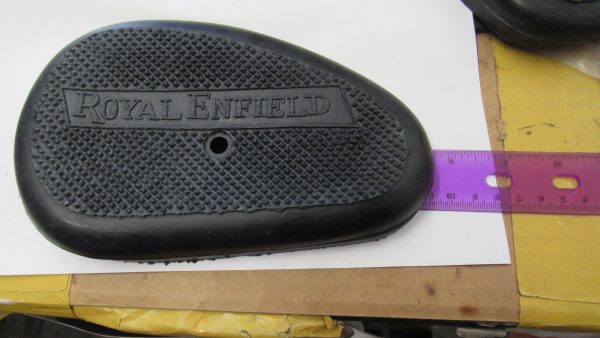 Royal Enfield Tank Rubber Knee Pad Set. - Image 3