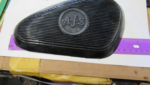 AJS Tank Rubber Knee Pad Set. - Image 2
