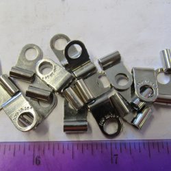 Wire Flag Terminals. Hole Size  3/16"  Wire Size 14-16