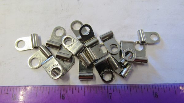 Wire Flag Terminals. Hole Size  3/16"  Wire Size 14-16