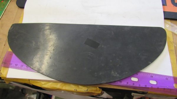 Vintage Style Harley,Knuckle,Flathead,Pan Footboard Rubber Insert. "ONLY ONE" "Half Moon" 1940-65 *With Script* - Image 3