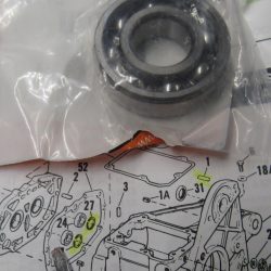 Harley Evolution 5 Speed Transmission Cover Bearing. 1975-99. P/N 8998
