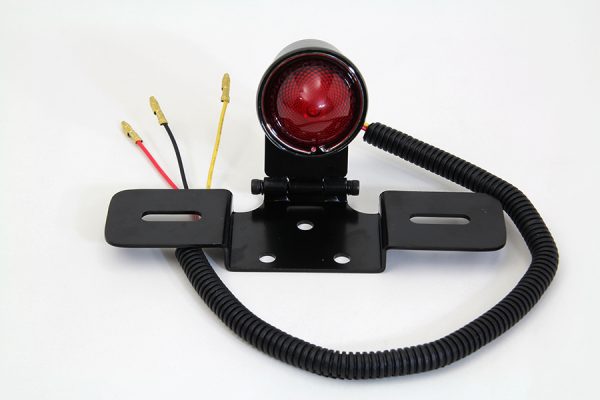 Choppers, Bobbers, Customs *BLACK* Universal LED Tail Lamp Assembly. - Image 4