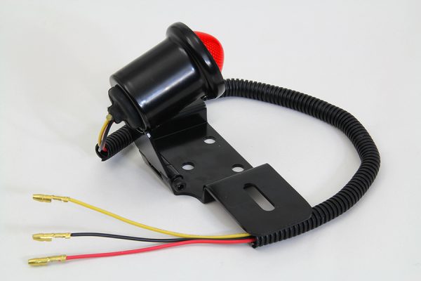 Choppers, Bobbers, Customs *BLACK* Universal LED Tail Lamp Assembly. - Image 3