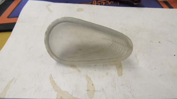 Harley Knuckle, Pan, Flathead Front Fender Glass Lamp Lens. 1935-48.  P/N 68455-35 - Image 10