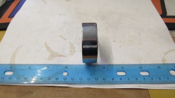 Harley Big Twin, Sportsters, ,Triumph, Honda, BSA 1 3/4" Chrome Exhaust Pipe Clamp - Image 2