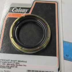 Harley Panhead,Shovelhead Sprocket Shaft Nut with Seal:1955-68 P/N 24031-55