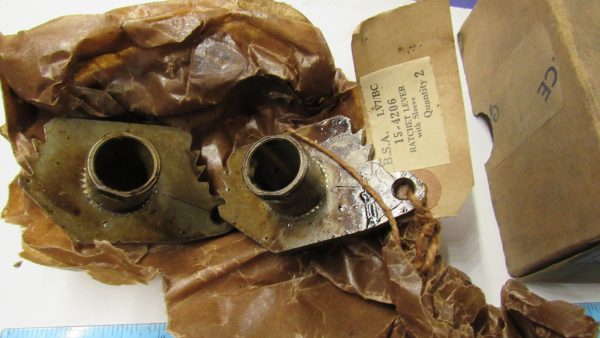 Genuine BSA M20 M21 Gear Change Ratchet Lever With Sleeve. P/N 15-4206 **NOS**