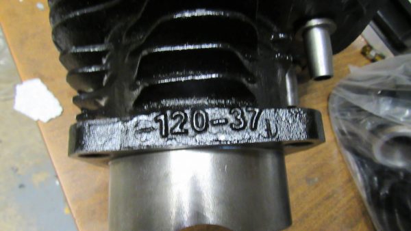 New Vintage Harley 80" Big Twin Flathead Front Cylinder. 3-7/16" Bore. 1937-48 - Image 3