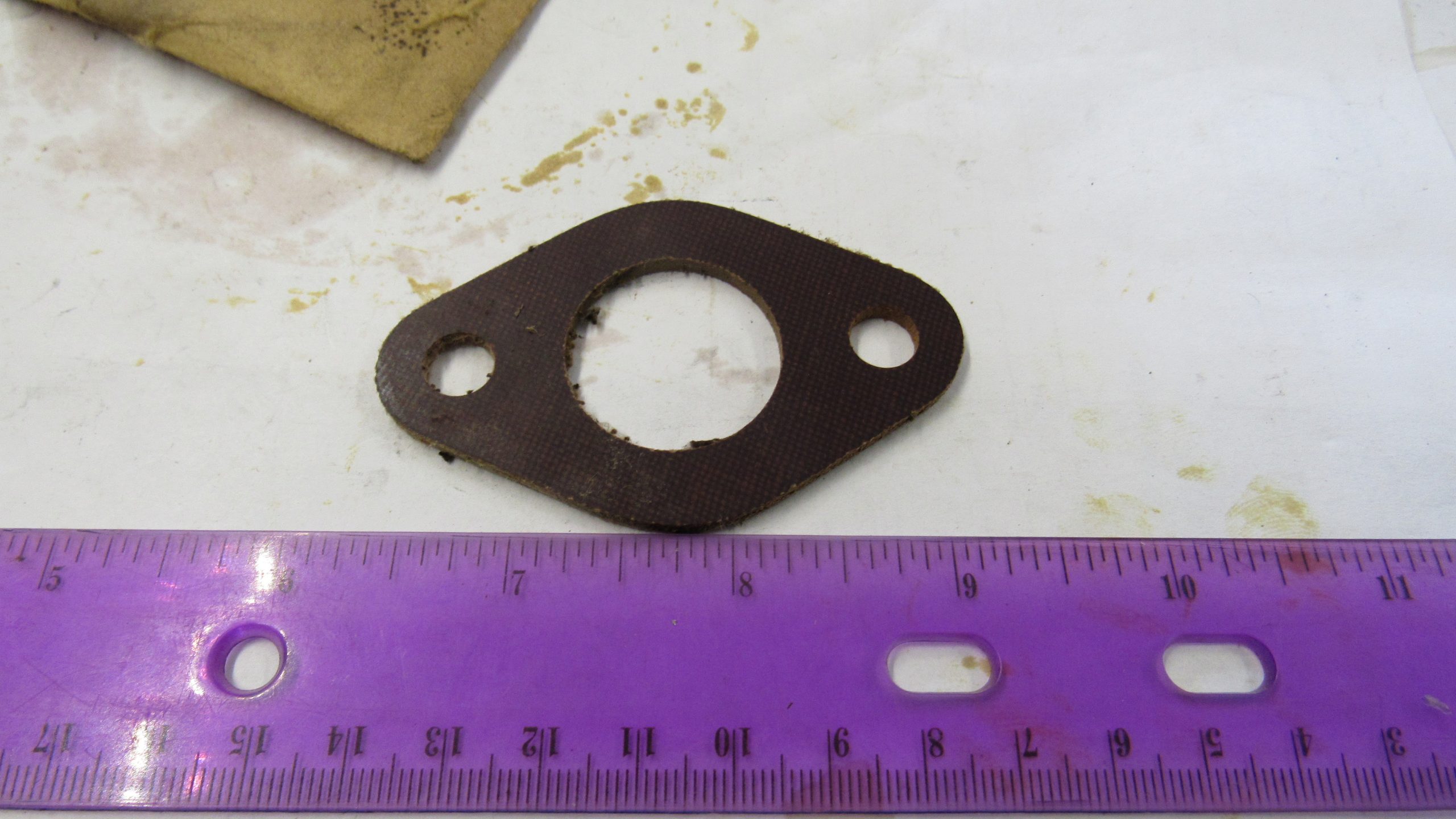 Genuine Harley Aermacchi 1967-1968 H SS Sprint Intake Manifold Gasket. 27070-67P **NOS** - Image 4
