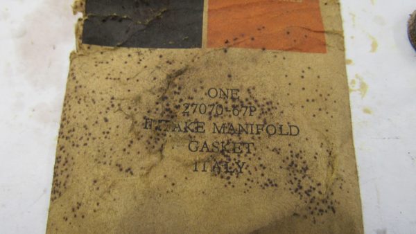 Genuine Harley Aermacchi 1967-1968 H SS Sprint Intake Manifold Gasket. 27070-67P **NOS** - Image 3