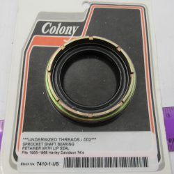Harley Panhead,Shovelhead Sprocket Shaft Nut with Seal:1955-68 P/N 24031-55 **UNDERSIZED THREADS -.002**