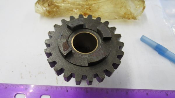 Vintage Indian Chief Main Drive Gear with Bushing. 1940-53.  P/N 75576 - Image 4