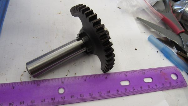 Vintage Triumph Kickstart Quadrant Gear & Kiskstart Shaft.  T120 T140  .Part # 57-4117 & 57-4756