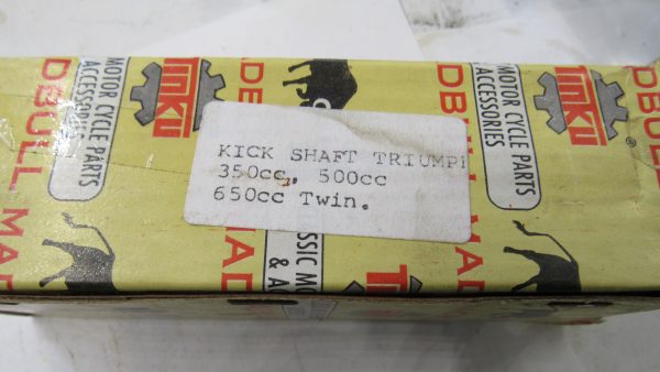 Vintage Triumph 350cc 500cc 650cc Twin Kick Start Shaft - Image 2