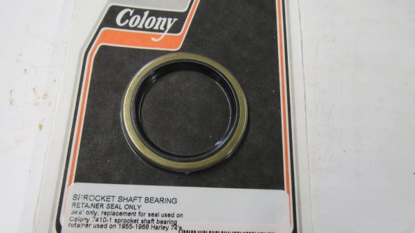 Harley Panhead,Shovelhead Sprocket Shaft Seal:  Used with Colony # 7410-1. 1955-68 - Image 4