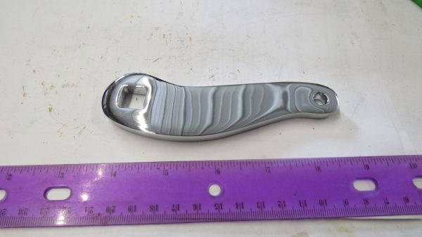 Harley Knuckle,Pan,Rear Mechanical Brake Lever *Chrome* 1936-57 P/N 41929-36