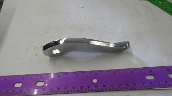 Harley Knuckle,Pan,Rear Mechanical Brake Lever *Chrome* 1936-57 P/N 41929-36 - Image 3