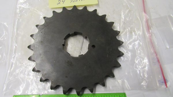 Vintage Indian Motorcycle Chief, Scout Tranny Sprocket 24 Tooth. Fits 1936-1953 Models. P/N 38038 - Image 2