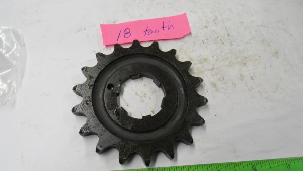 Vintage Indian Motorcycle Chief, Scout Tranny Sprocket 18 Tooth. Fits 1936-1953 Models. P/N 25B245 - Image 2