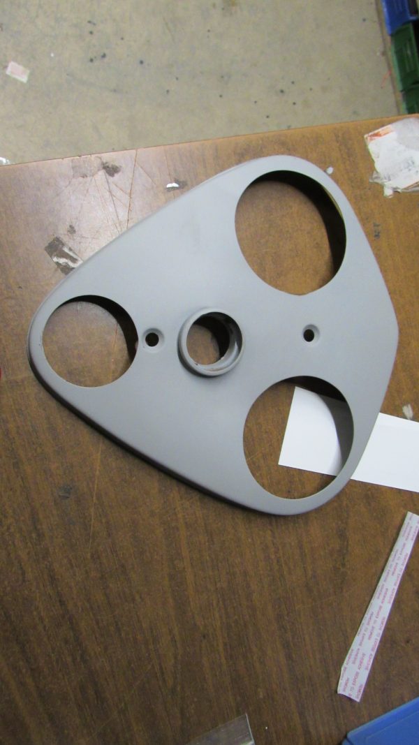 ARIEL MOTORCYCLE GAS TANK PANEL PLATE. SQUARE 4 RED HUNTER - Image 3